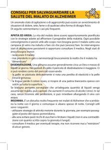 Consigli salvaguardia salute