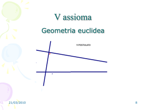 V assioma - SOGI SNC