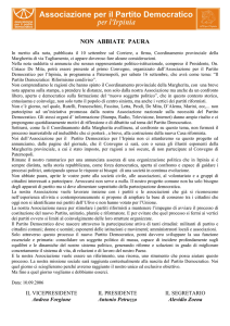 non abbiate paura - Paternopoli OnLine