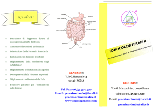 idrocolon - Scuola Genesis