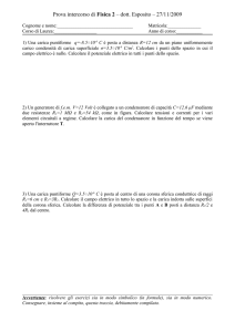 Tracce anni precedenti - Università degli Studi della Basilicata
