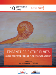EPIGENETICA E STILE DI VITA: