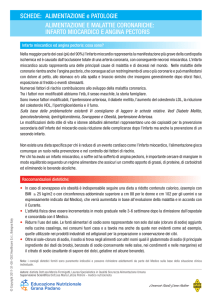 Dieta e menu per Malattie cardiovascolari: infarto miocardico e