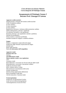 Programma fisiologia 2012/2013