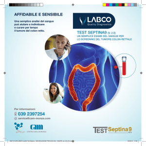 Brochure - CAM - Centro analisi Monza