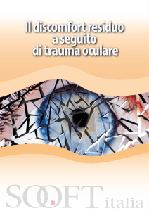 Il discomfort residuo a seguito di trauma oculare