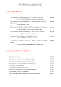 pubblicazioni - Casa della beata Osanna Andreasi