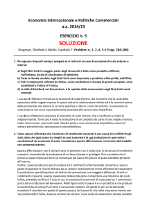 Esercizio n. 5, soluzione