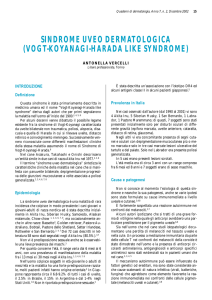 sindrome uveo dermatologica (vogt-koyanagi-harada