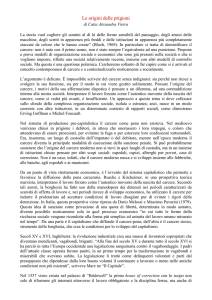 Articolo: "Le origini delle prigioni"