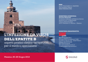 L`infezione da virus dell`epatite B