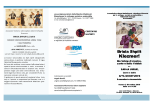 Corso di musica Klezmer