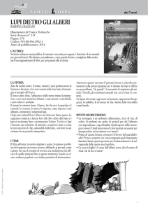 SCARICA IL MATERIALE Lupi dietro gli