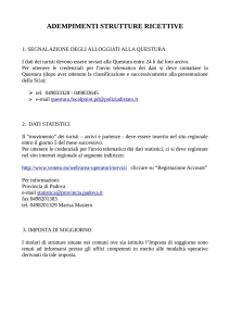 adempimenti strutture ricettive