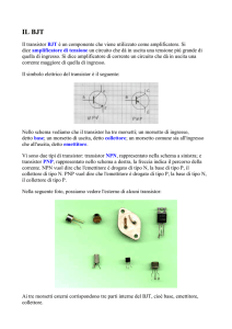 Il transistor BJT - elettronavigare.it