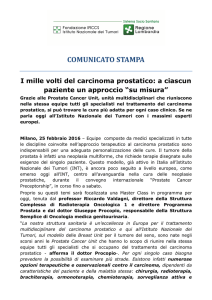 Cs 25_02_2016 Convegno tumori prostata