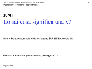 Lo sai cosa significa una x?