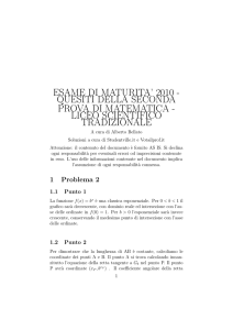 esame di maturita` 2010