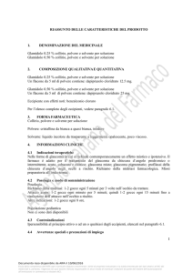 RIASSUNTO DELLE CARATTERISTICHE DEL PRODOTTO 1