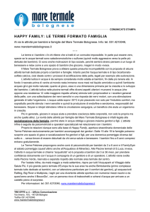 happy family: le terme formato famiglia