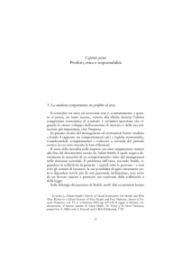 Profitto, etica e responsabilità