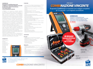 combinazione vincente - Strumentazione Elettronica
