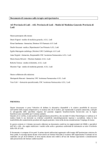 1 Documento di consenso sulla terapia anti