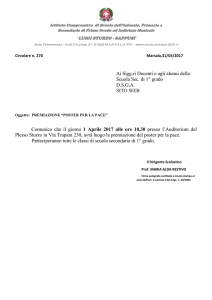 Ai Sigg.ri Docenti e agli alunni della Scuola Sec. di 1° grado DSGA