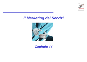 Il Marketing dei Servizi