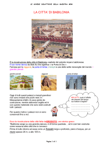 la citta` di babilonia