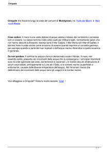 Cinquale è la frazione lungo la costa del comune di