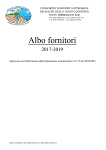 Albo fornitori
