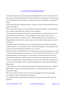 La processione panatenaica