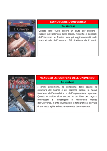 In sintesi VIAGGIO AI CONFINI DELL`UNIVERSO In sintesi