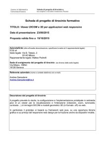 Scheda per la descrizione del progetto di stage