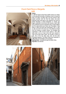 Church Santi Rocco e Margarita 1488