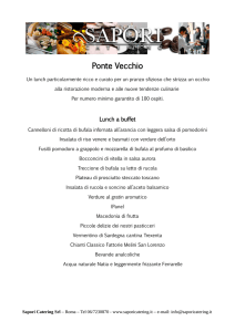 Ponte Vecchio - Sapori Catering
