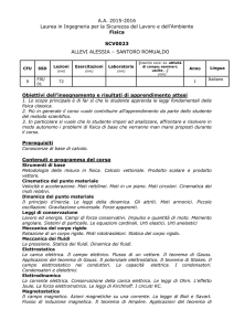 Fisica - Università degli Studi dell`Insubria