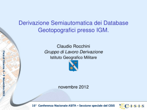 Derivazione Semiautomatica dei Database