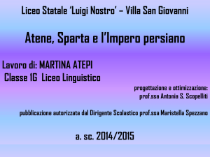 Atene, Sparta e l`Impero persiano di Martina Atepi