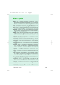 Glossario - Parco del Monviso