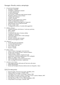 Paesaggio: filosofia, estetica, antropologia - IIS Severi