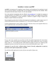 Installare e testare easyPHP