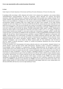 Curve non monotoniche nella caratterizzazione del pericolo 1 / 1