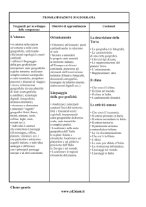 6 PROGRAMMAZIONE DI GEOGRAFIA