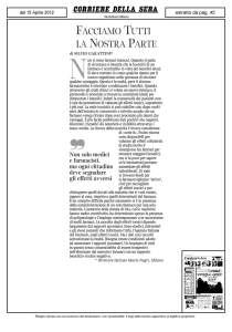 facciamo tutti - Istituto di Ricerche Farmacologiche Mario Negri