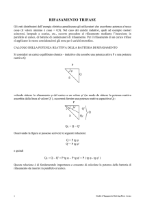 Rifasamento trifase