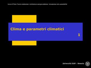 La radiazione solare