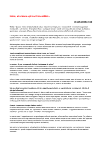 Estate, attenzione agli insetti imenotteri