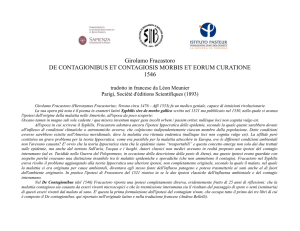De Contagionibus, liber primus